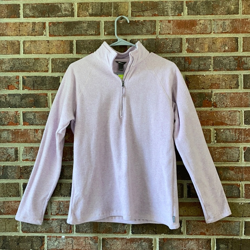 NWT Women’s Eddie Bauer Fleece Lavender Pullover